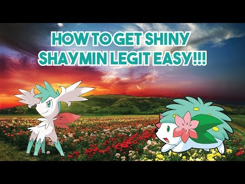 Come ottenere Shiny Shaymin LEGIT in Pokemon Diamante e Perla
