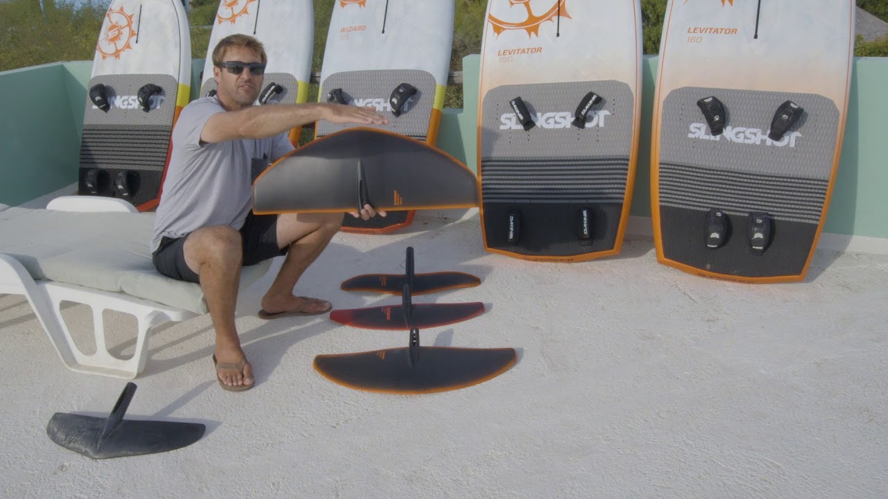The Slingshot Hover Glide Infinity 84cm wing for hydrofoiling YouTube
