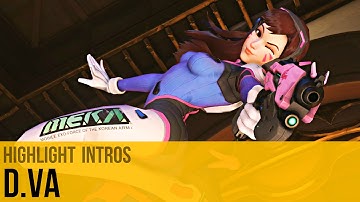 Overwatch | D.Va Highlight Intros | Without UI