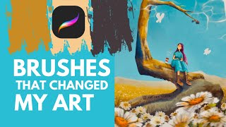 These Digital Brushes Change My Art | Procreate Tips & Techniques screenshot 3