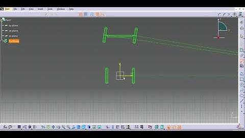 Analysis steering system on Catia V5