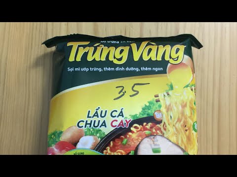 Video review mì trứng vàng - youtube