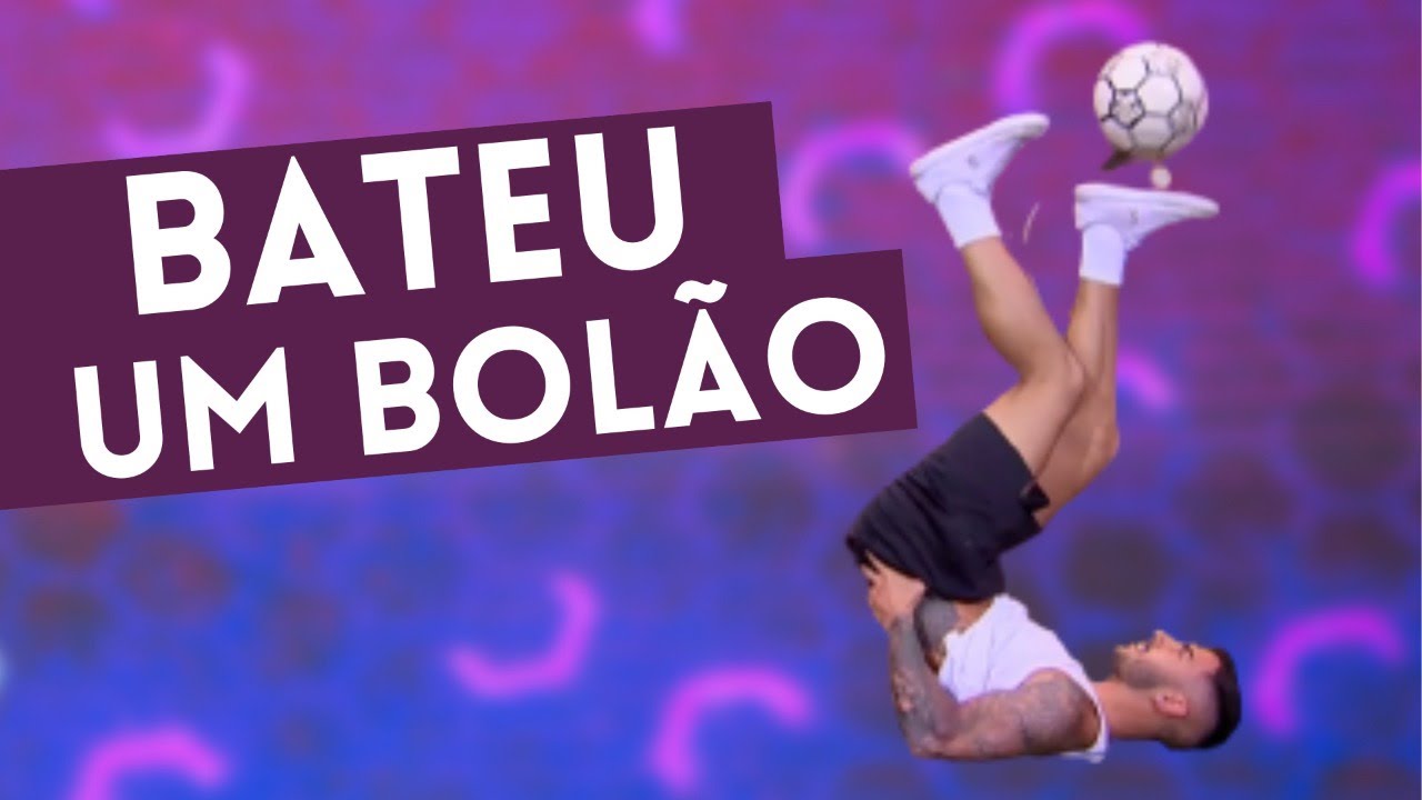 Ricardinho Freestyle: artista choca auditório com manobras com bola