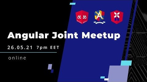 Angular Joint Meetup