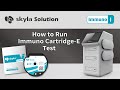 How to run the cprogccorctsh test on skyla solution analyzer