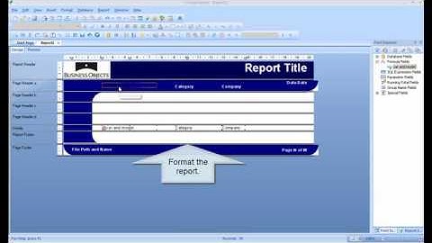 Crystal Reports - Rumus (Pelajaran 8)