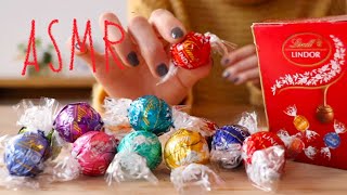 【咀嚼音/ASMR】リンツのリンドールを食べる音  Lindt Lindor Chocolate Eating Sounds