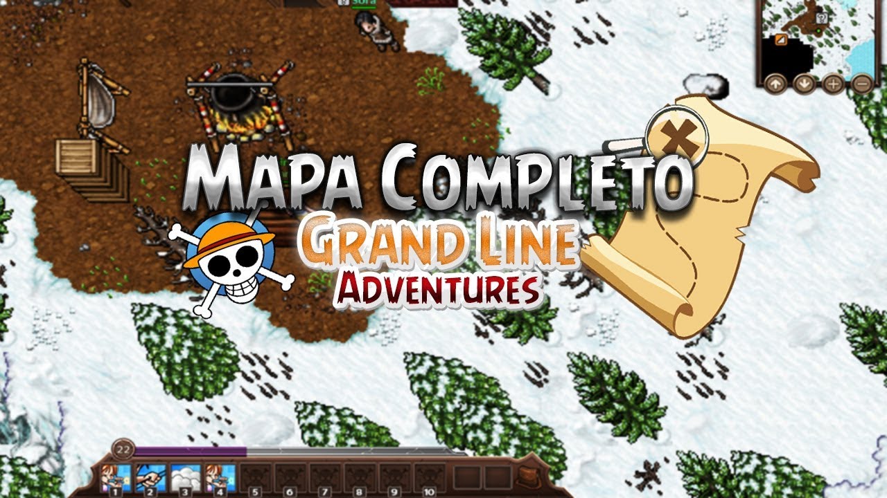 GLA - Mapa completo + Local de baús e Quests 