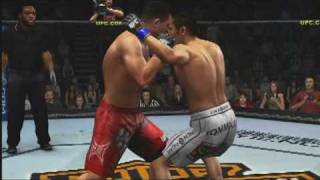 UFC 2009 Undisputed Clinch Technique Tutorial Xbox 360