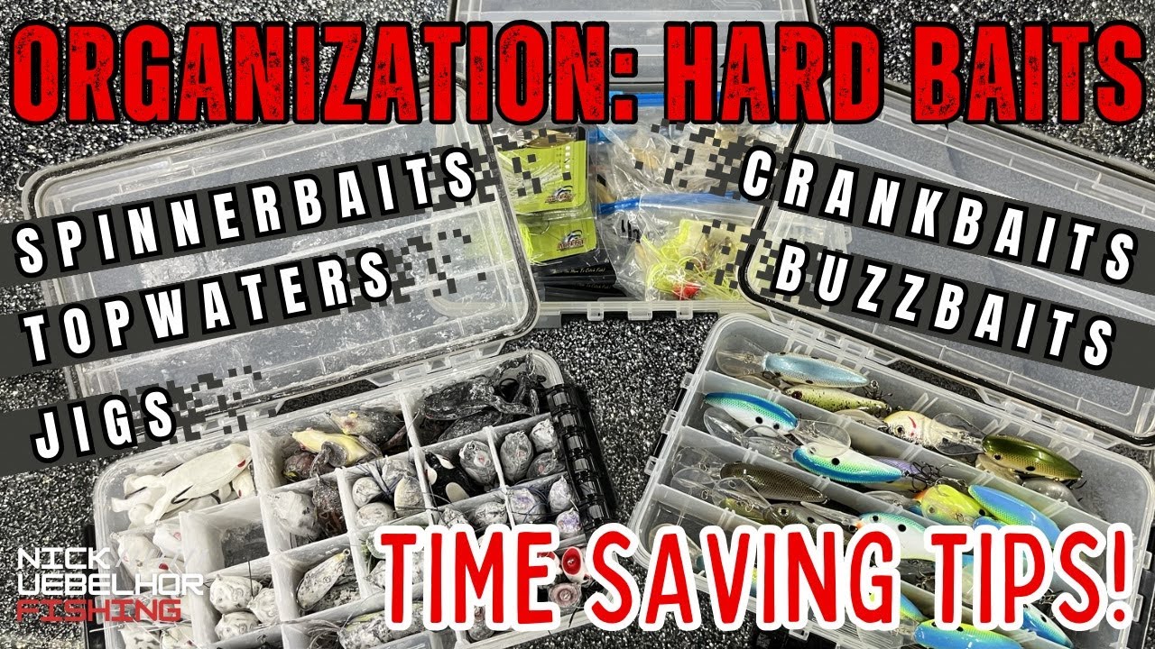 Bass Fishing Storage Tips for Saving Time on the Water! (Hard Baits)