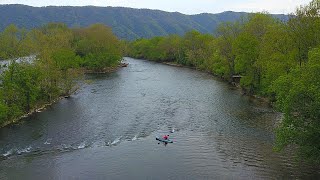 Floating n' Fishing a Wild River in the Mountains!