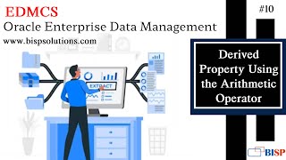 Oracle EDMCS Derived Property Using the Arithmetic operator | Oracle Enterprise Data Management BISP Wealth