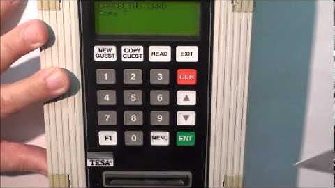 Tesa/Onity - HT20i - HOW TO: Make a Cancel Card