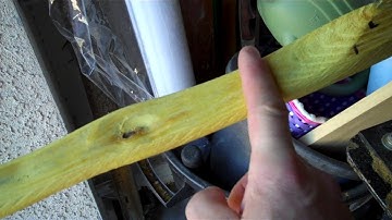 How to Make a Bow from a Stave, Part 3: Rough cuts and fades