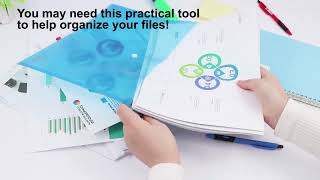 Foska A4 Fc Transparent Color Pp Doent File Folder Pocket W208Ca -16