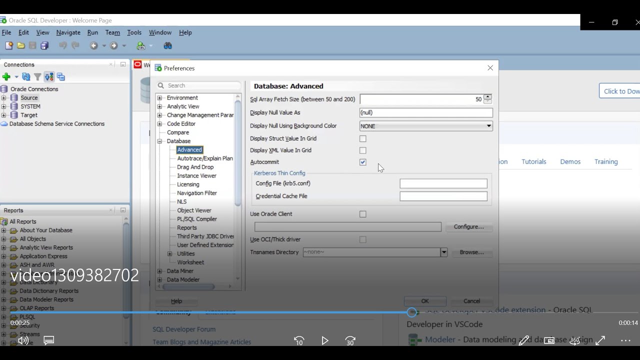 Autocommit in sql developer tool - YouTube