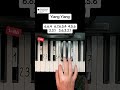 YLANG YLANG PIANO TUTORIAL #shorts