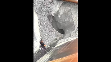 Unloading Sand and phosphate rock #shorts #satisfying #unloading #loadingandunloading #asmr #sand