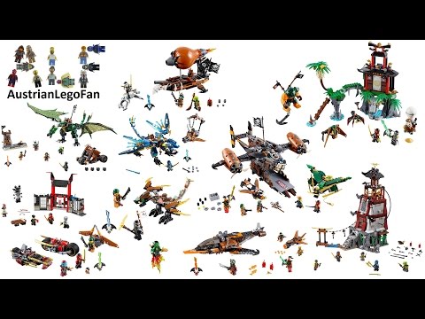 All Lego Ninjago Skybound Sets 2016 Compilation - Lego Speed Build Review