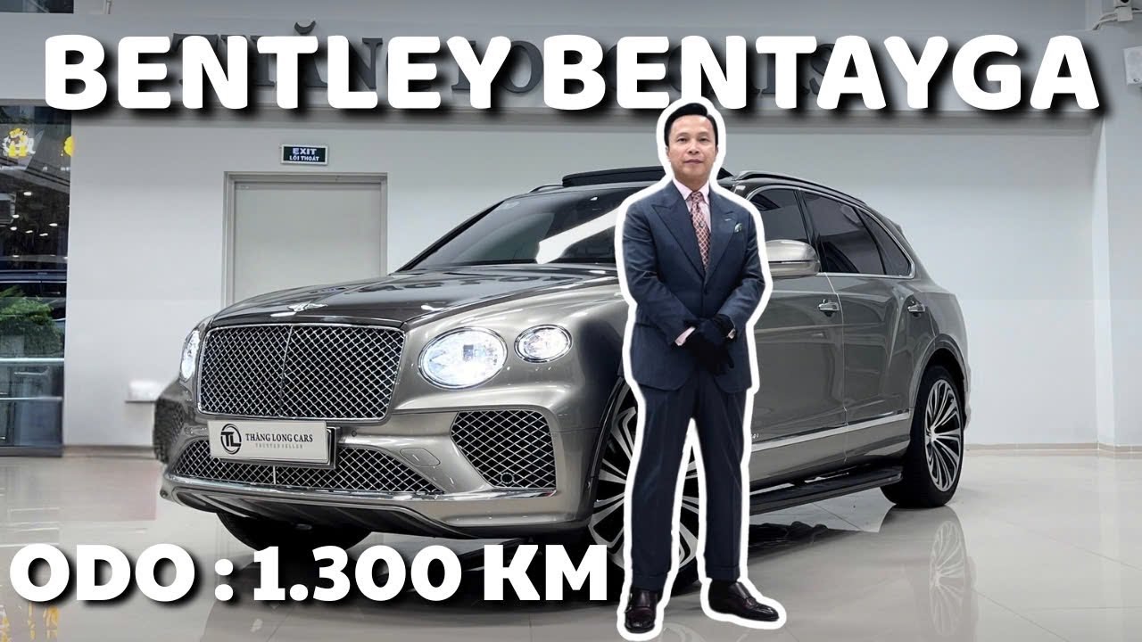 BENTLEY BENTAYGA Siêu Lướt Mới Nhất Việt Nam, chỉ 1.300km | Lê Minh Thành