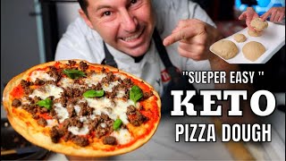 How to make Perfect KETO PIZZA DOUGH - 3 Styles