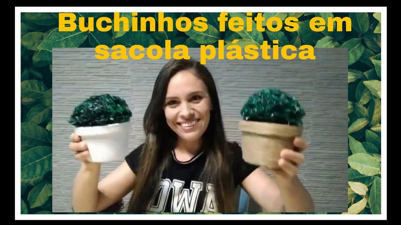 Buchinho feito com sacolas 😉