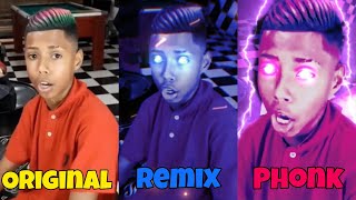 Jingle Bells - Brazilian kid Original vs Remix vs Phonk All Version