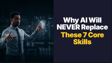 Why AI Will NEVER Replace These 7 Core Skills