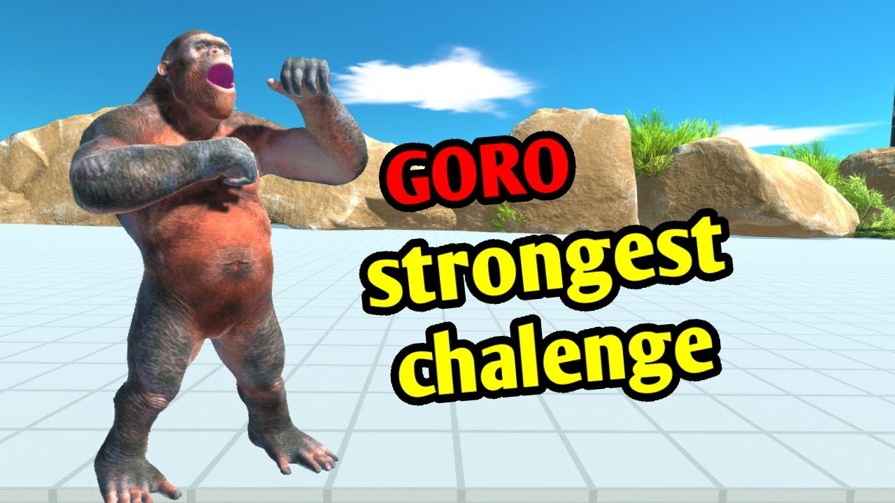 GORO VS EVERY STRONGEST UNIT FROM EVERY FACTIONS CHALLENGE Animal Revolt Battle Simulator