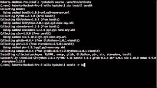 Installing Bandit