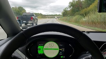 OpenPilot on 2019 Chevy Bolt handles first highway curve