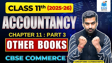 Journal Proper with Important Questions | Other Purpose Book | Part 3 | Class 11 Accountancy Ch 11