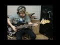 Michael jackson  get on the floor bass cover