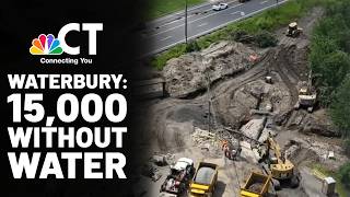 Second Waterbury water main break extends outage timeline for more than 15,000 residents