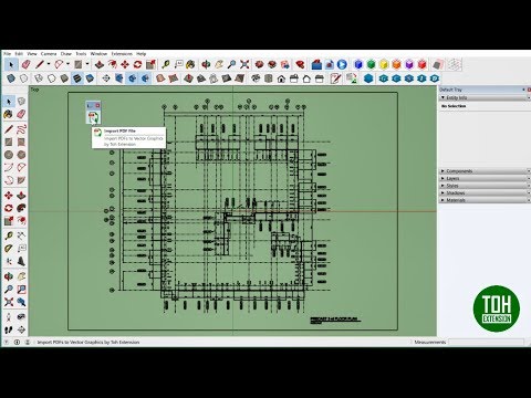 Ruby for SketchUp | Toh PDF Importer v1.0.0