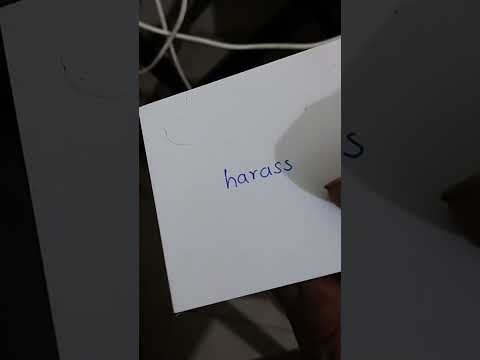 synonym of harass