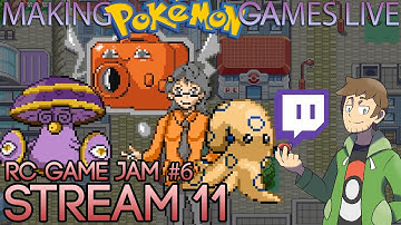 Pokemon Splice Stream Session 11 - Making Pokemon Games Live