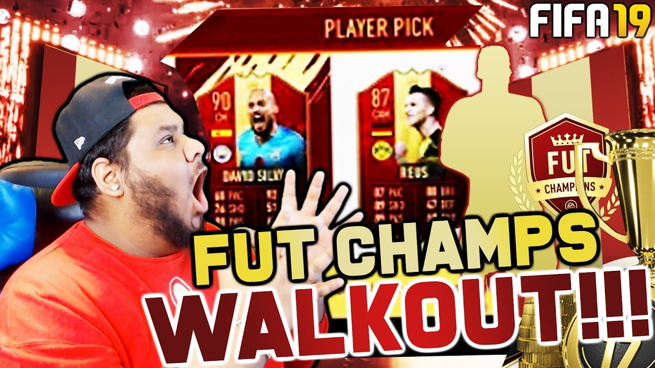 FIFA 19 FUT CHAMPIONS REWARDS!!! RED PLAYER PICKS + WALKOUT!!!
