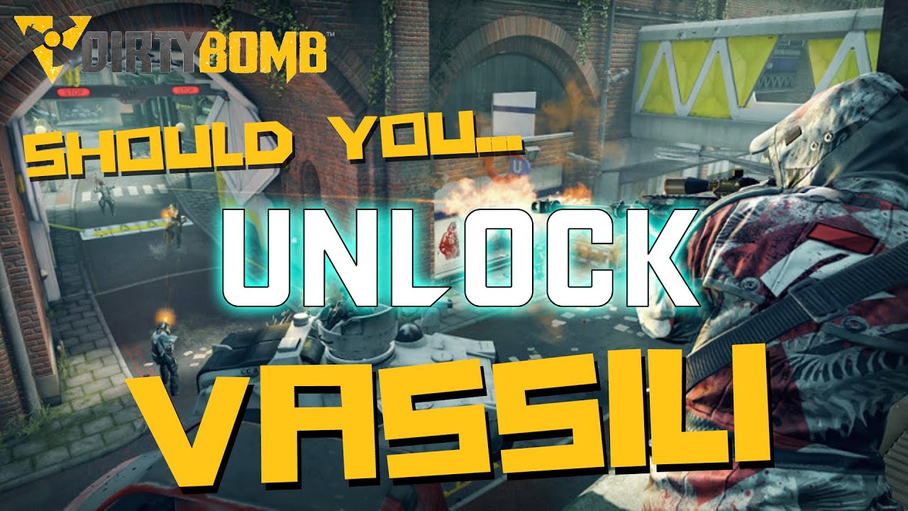 Dirty Bomb Merc Review | Vassili Gameplay and Review (Is Vassili Worth it?)