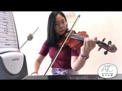 篠崎小提琴教本／第一冊／第30首 變奏／示範演奏：大妍老師