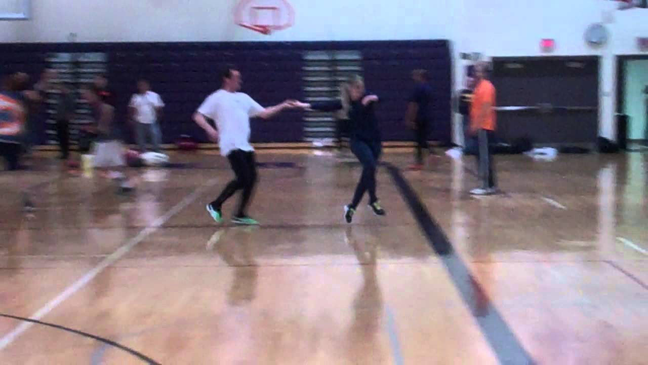 Taylor Slaney (Pitt) and Kimmo Kinnunen Drill 6