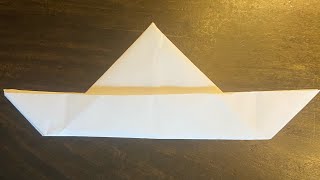 How to make an origami boat