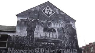 JOHN STEWART RESTORES TITANIC MURAL DEE STREET