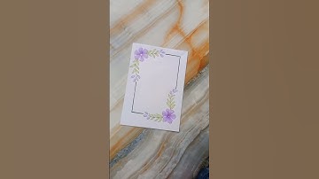 6 beautiful borderdesigns for project #assignment #beautifulborderdesign #frontpage #shortsfeed