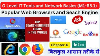 OLevel | Popular Web Browsers | Popular Search Engine | Google Crome | Opera Mini | Baidu | DuckGo screenshot 2