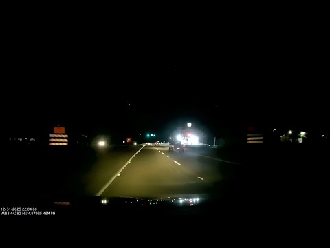 Shooting Star Caught on my Dashcam