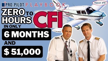 Zero Hours to CFI in 6 Months at a BARGIN $51,000: HERE