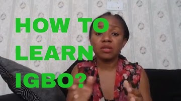 What is the most effective way to learn to speak Igbo?