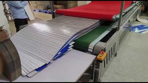 High Speed Automatic Flute laminator Machine - Lamify Ultra GW 1450L