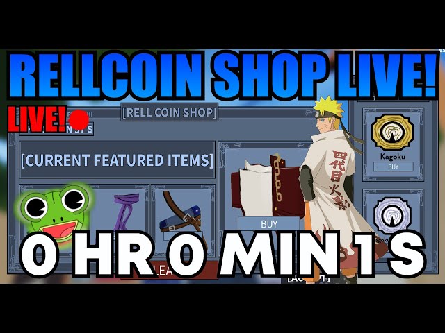 New Codes] Roblox Shindo Life - How to Get Rell Coins for Shop Stock! 